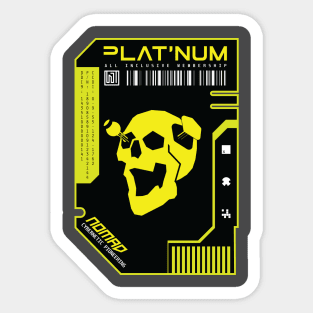 Platinum Membership Sticker